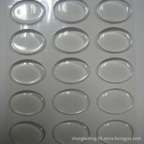 Clear Epoxy Sticker, Made of Epoxy, Easy to Use and Remove, Various Designs are Available
